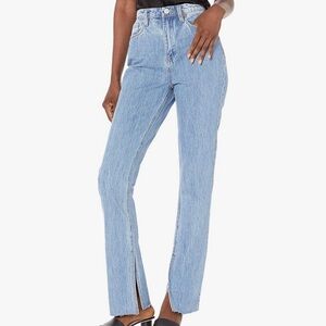 BlankNYC slim jeans with flare